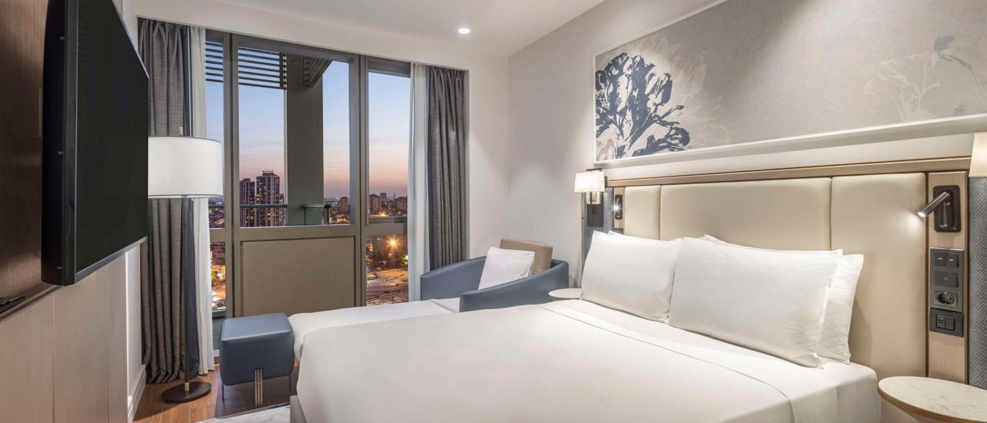 Hilton Mall Of איסטמבול מראה חיצוני תמונה A bedroom at the hotel