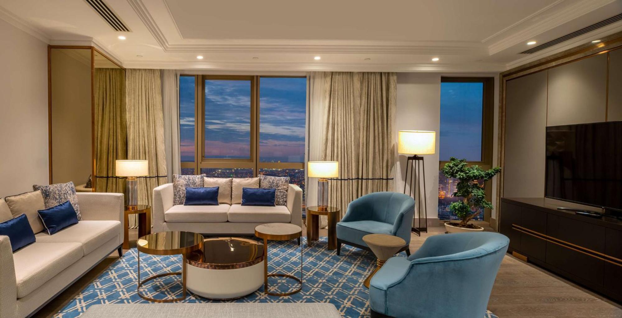 Hilton Mall Of איסטמבול מראה חיצוני תמונה A living room at the hotel