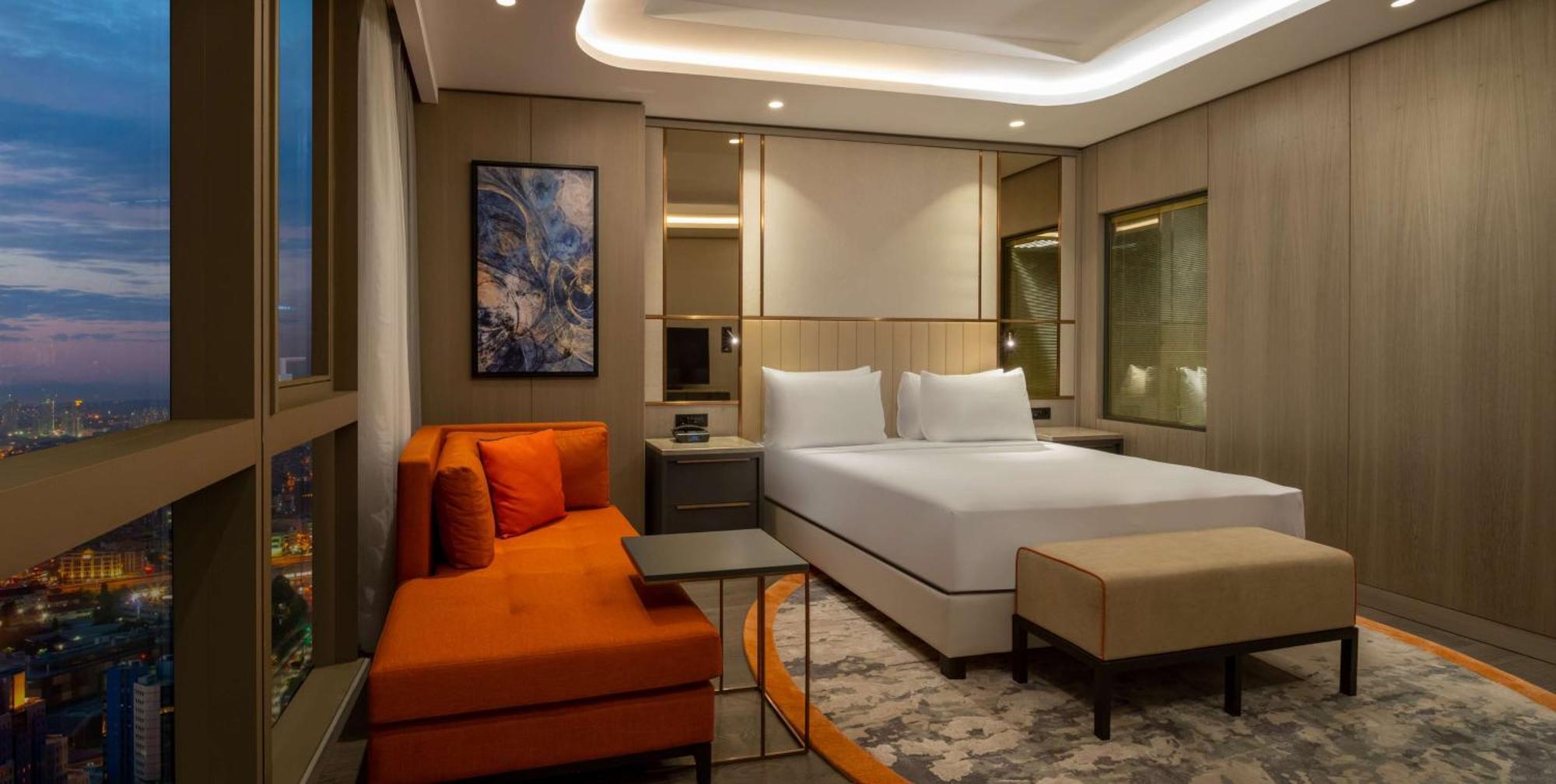 Hilton Mall Of איסטמבול מראה חיצוני תמונה A bedroom at the hotel