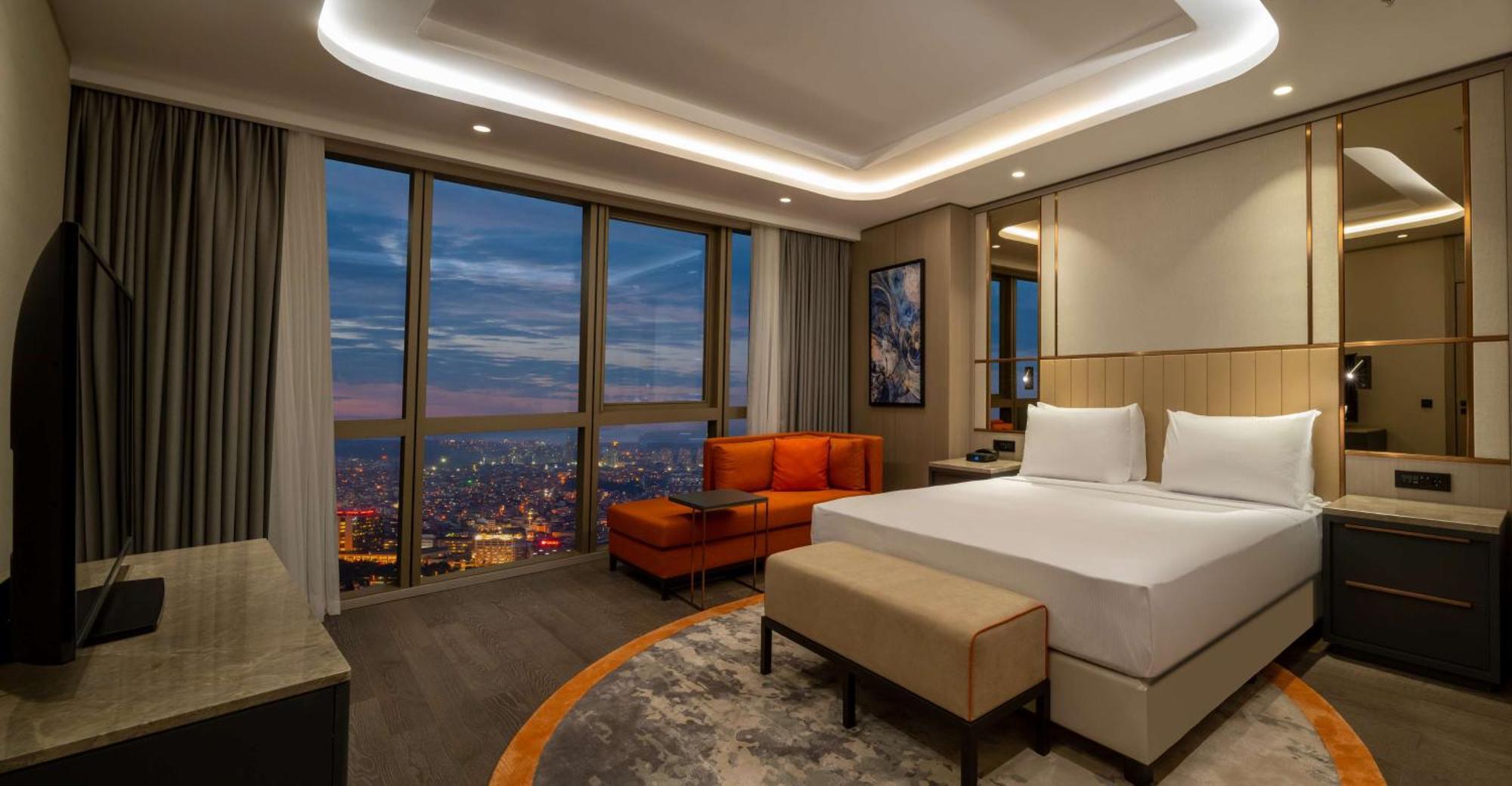 Hilton Mall Of איסטמבול מראה חיצוני תמונה A bedroom at the hotel