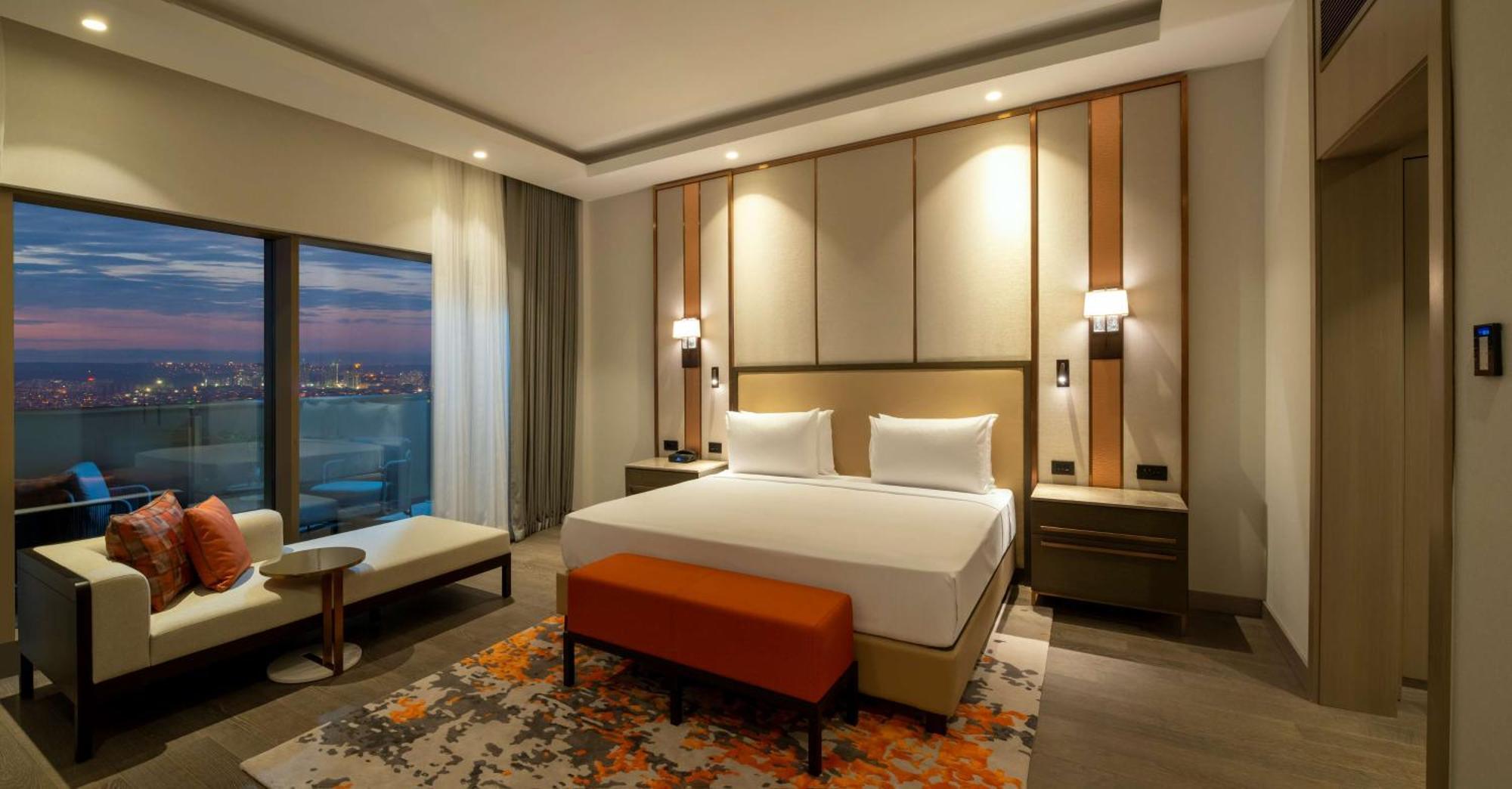 Hilton Mall Of איסטמבול מראה חיצוני תמונה A bedroom at the hotel