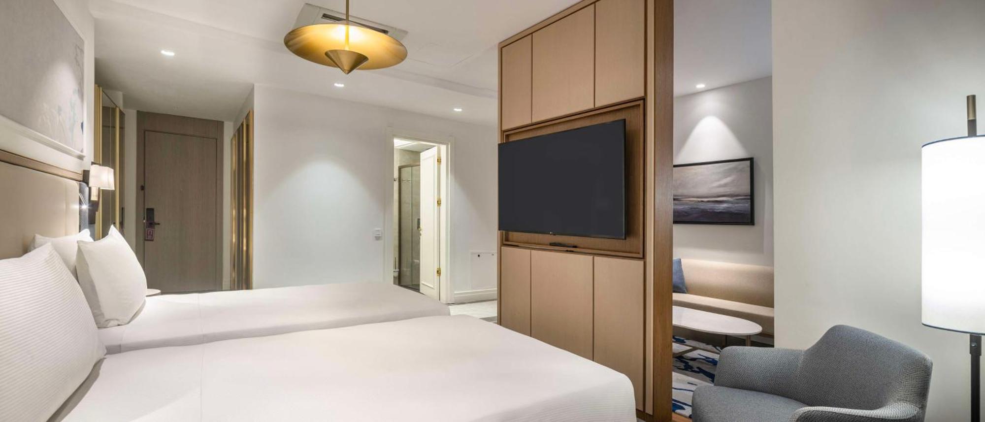 Hilton Mall Of איסטמבול מראה חיצוני תמונה A bedroom at the hotel