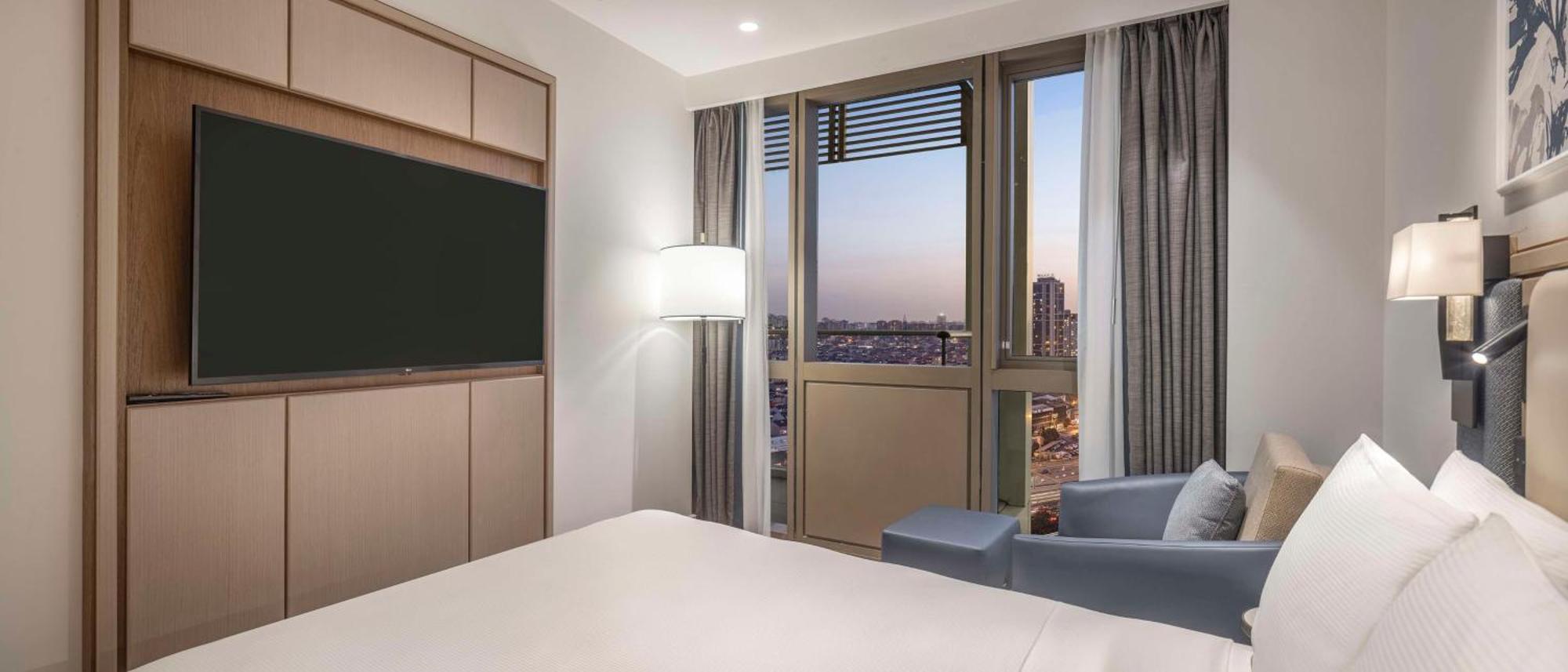 Hilton Mall Of איסטמבול מראה חיצוני תמונה A bedroom at the hotel